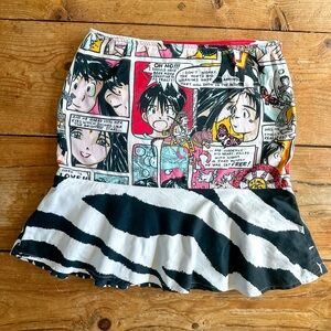 Moschino Vintage 90’s Anime Skirt Size 8